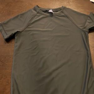 Grey super soft dri fit short sleeve